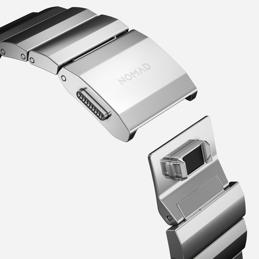 Steel Band - 46mm/49mm | Silver Hardware - Image 4