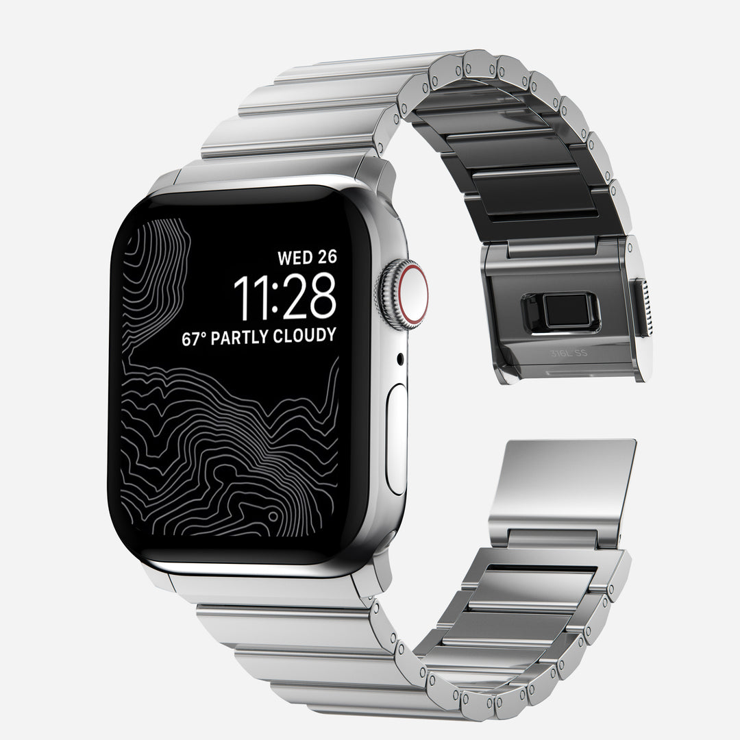 Steel Band - 46mm/49mm | Silver Hardware - Image 2