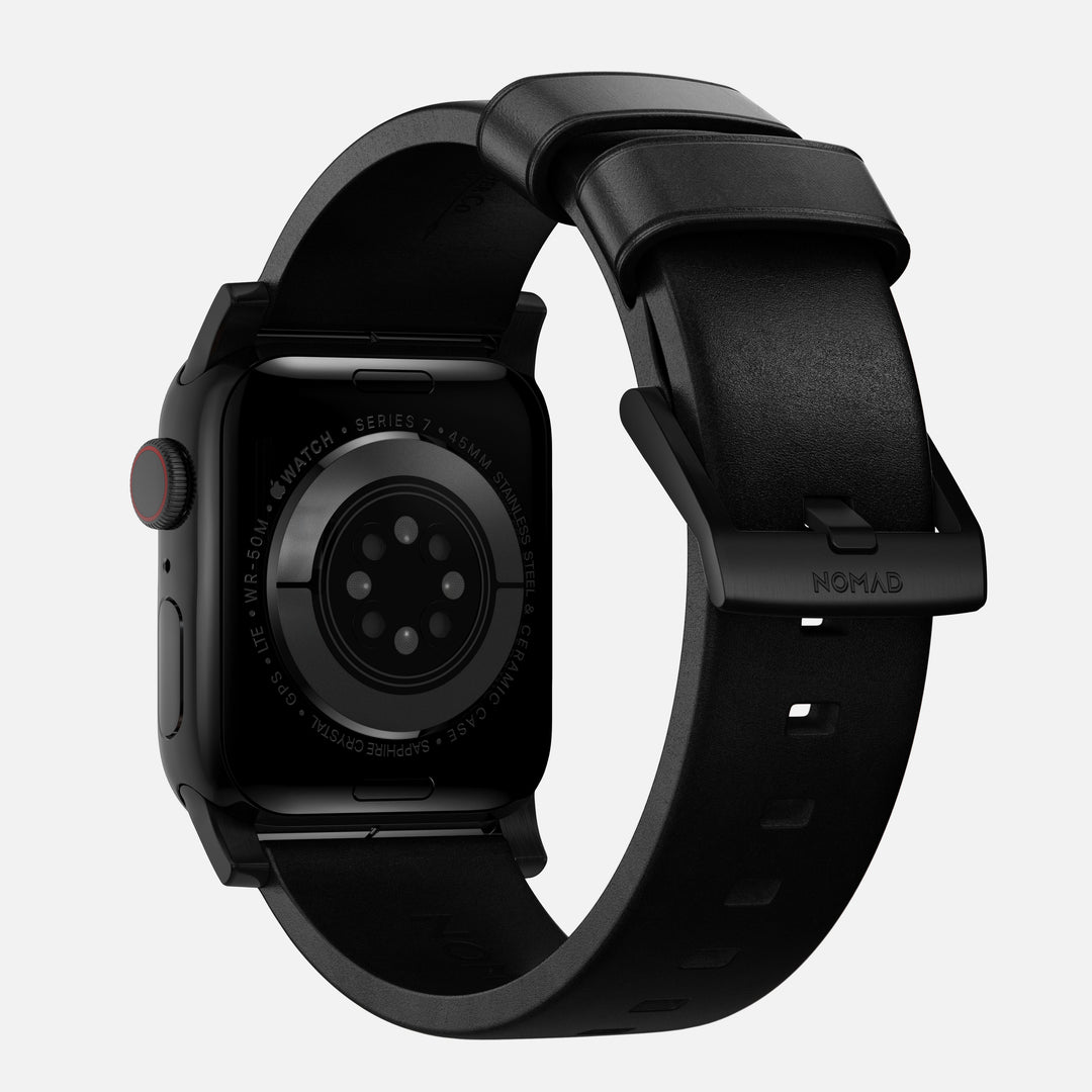 Modern Band - 46mm/49mm - Black Hardware | Black | Horween - Image 3