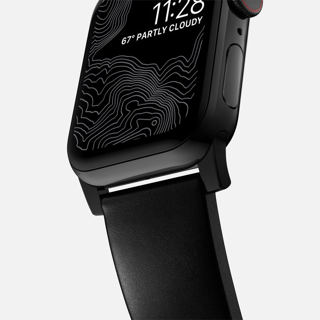 Modern Band - 46mm/49mm - Black Hardware | Black | Horween - Image 5