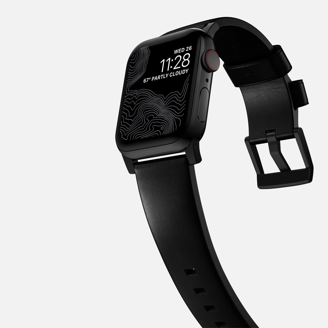 Modern Band - 46mm/49mm - Black Hardware | Black | Horween - Image 9