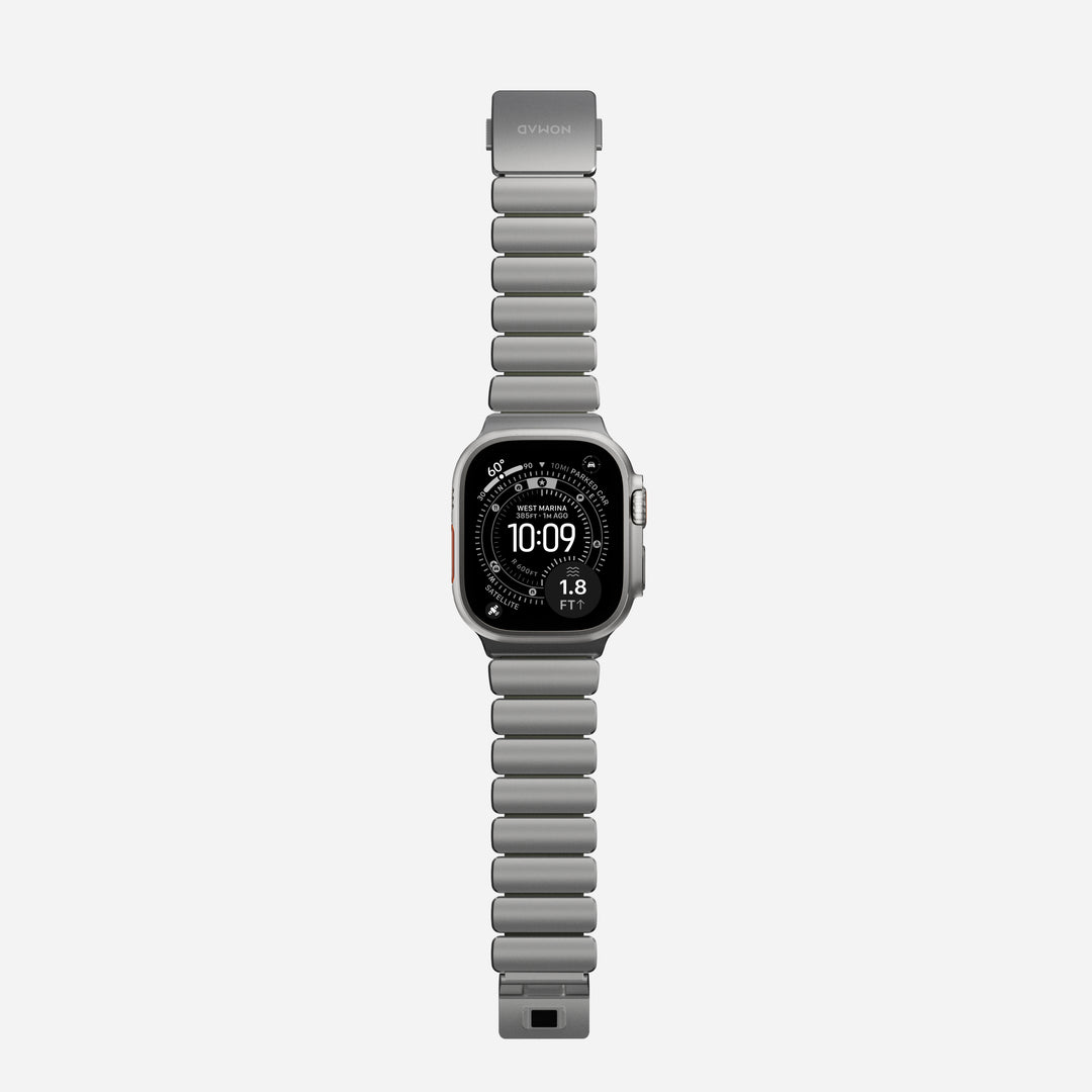 Stratos Band - 49mm | Natural Titanium | Forest FKM - Image 10