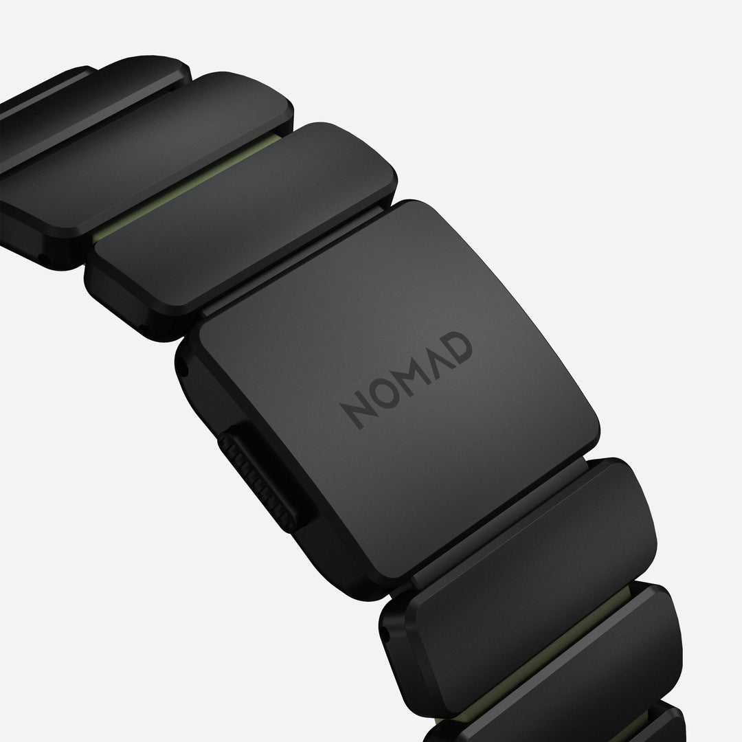 Stratos Band - 49mm | Black Titanium | Forest FKM - Image 8