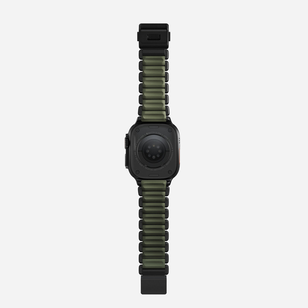 Stratos Band - 49mm | Black Titanium | Forest FKM - Image 11