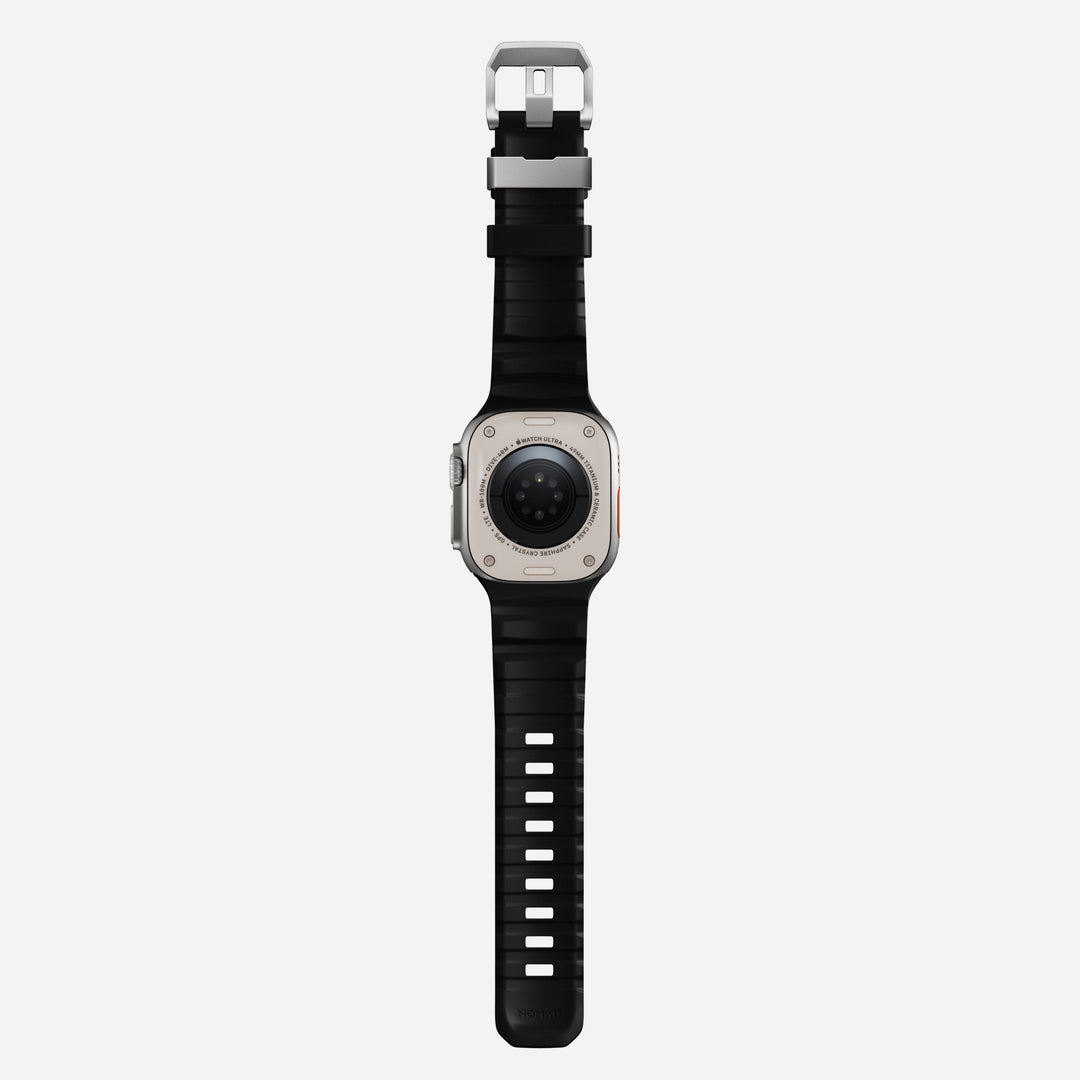 Rocky Point Band - 46mm/49mm | Carbon Black | Natural Hardware - Image 8