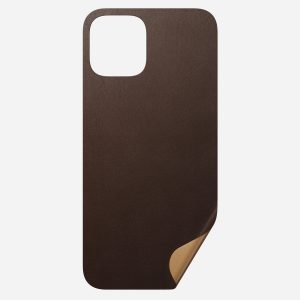 Leather iPhone Skin - iPhone 12 Pro Max - Rustic Brown | Horween® |  NOMAD®