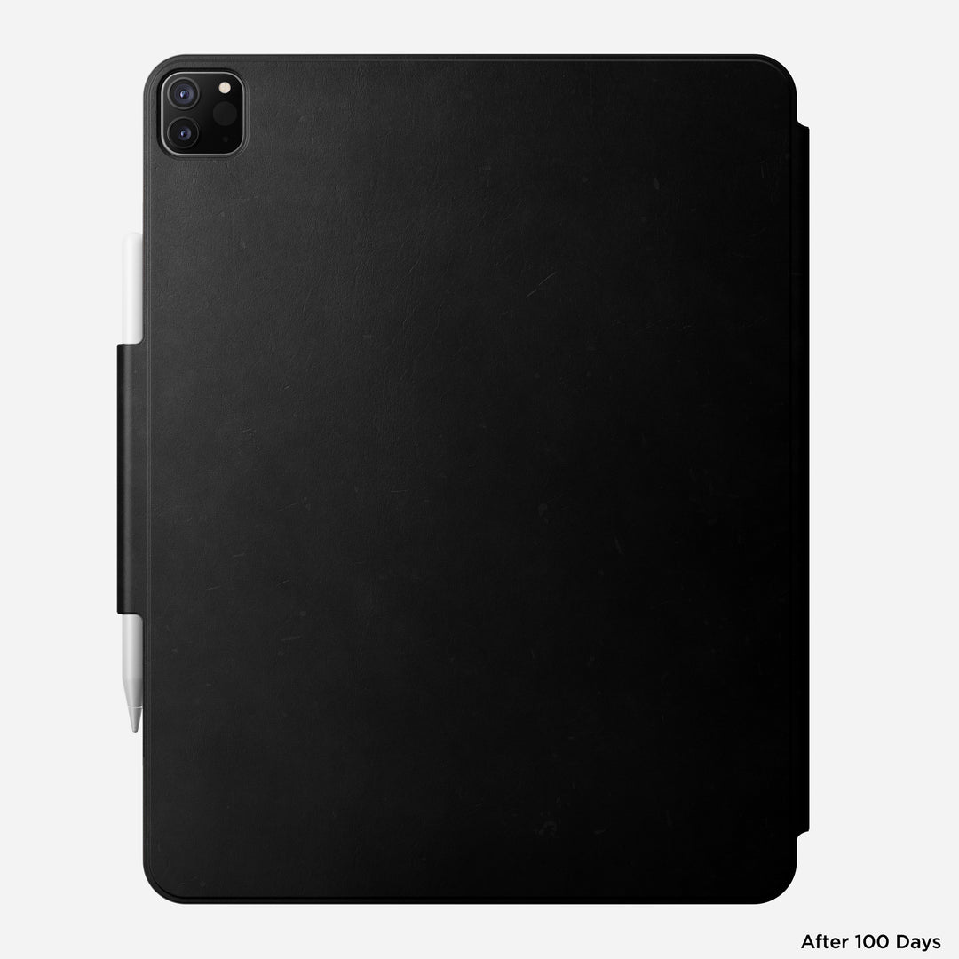 Leather Folio - iPad Pro 12.9 (6th Gen) | Black | Nomad Leather | Magnetic | Apple Pencil - Image 9