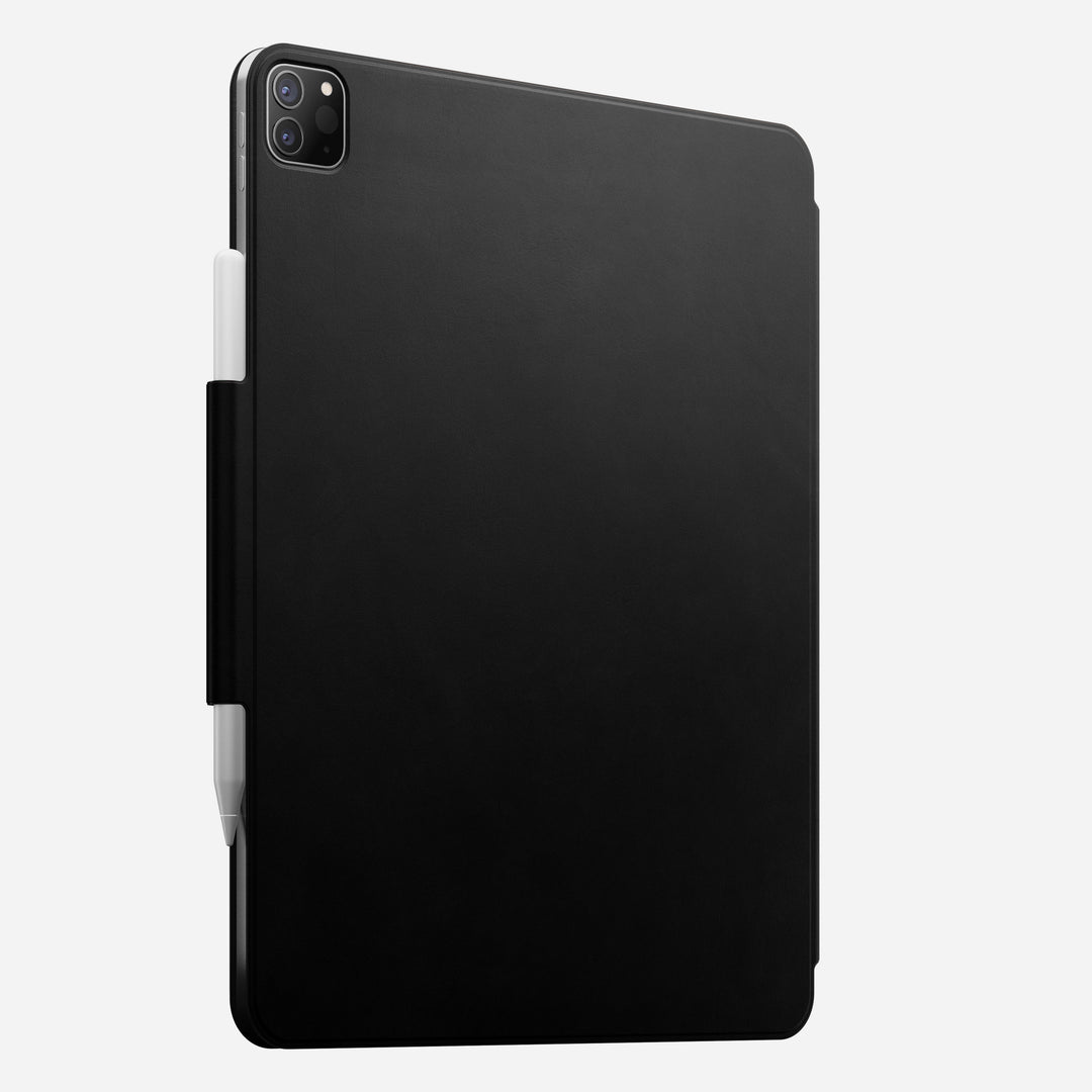 Leather Folio - iPad Pro 12.9 (6th Gen) | Black | Nomad Leather | Magnetic | Apple Pencil - Image 3