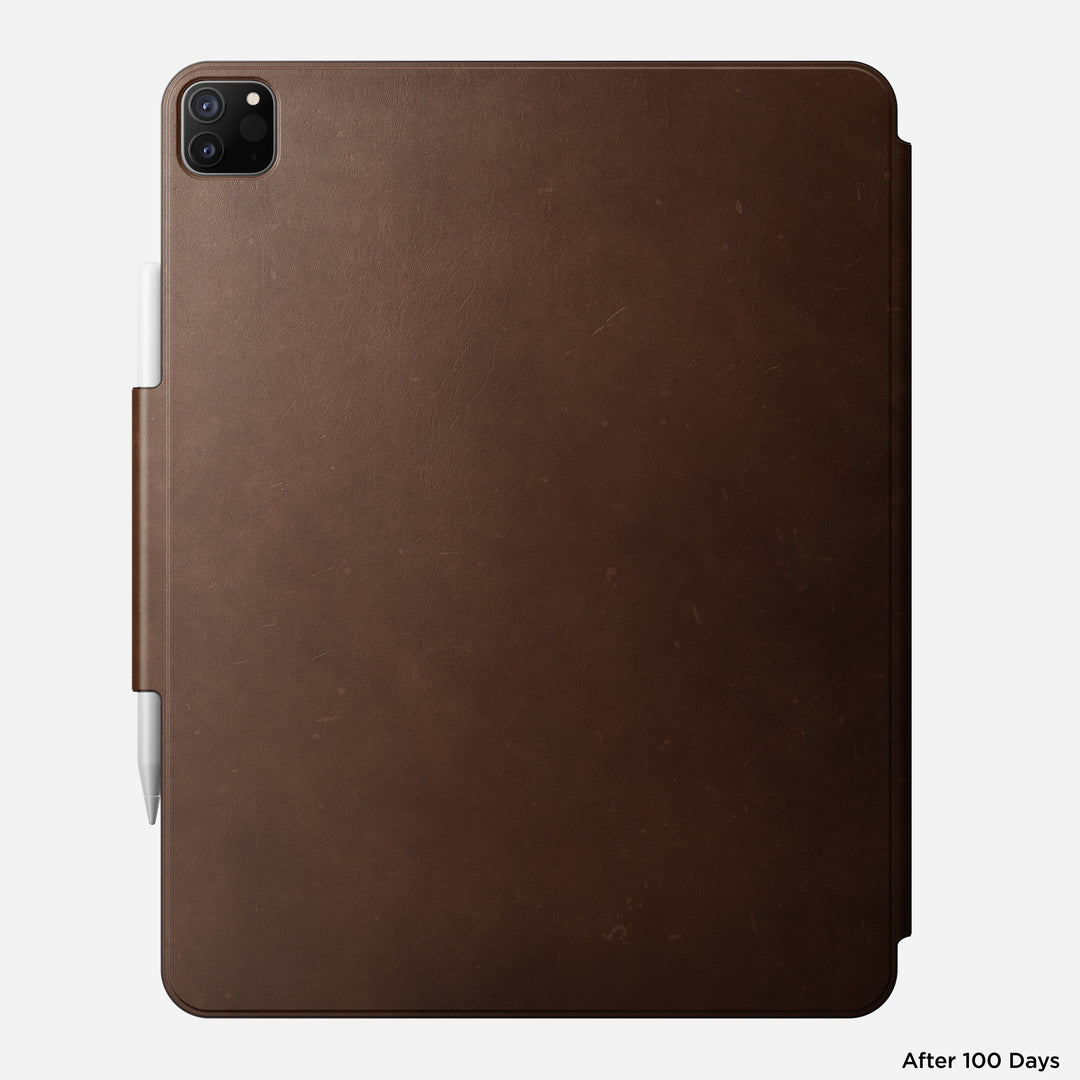 Brown Leather Folio for iPad Pro 12.9 | Magnetic - Image 9