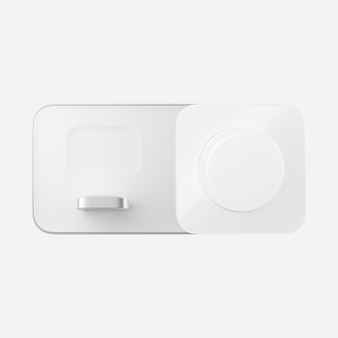 Base One Max - MagSafe Charger - Silver - 3-in-1 Charging Stand - Image 3