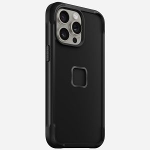 Rugged Case for iPhone 15 Pro Max - Peak Design Collab | Black