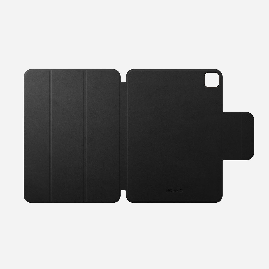 Leather Folio gives your iPad Pro 11" (M4) a sophisticated look while maintaining its slim profile. It effortlessly folds into multiple kickstand positions, enhancing activities like viewing, reading, FaceTiming, and more. Plus, a magnetic flap gives you the flexibility of using your Folio with or without your Apple Pencil. - Image 7