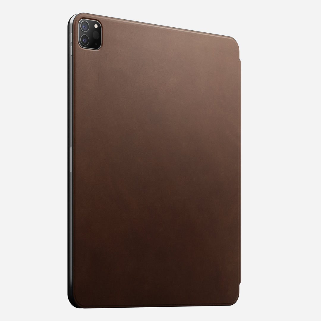 Leather Folio - iPad Pro 12.9 (6th Gen) | Brown | Nomad Leather | Magnetic - Image 3