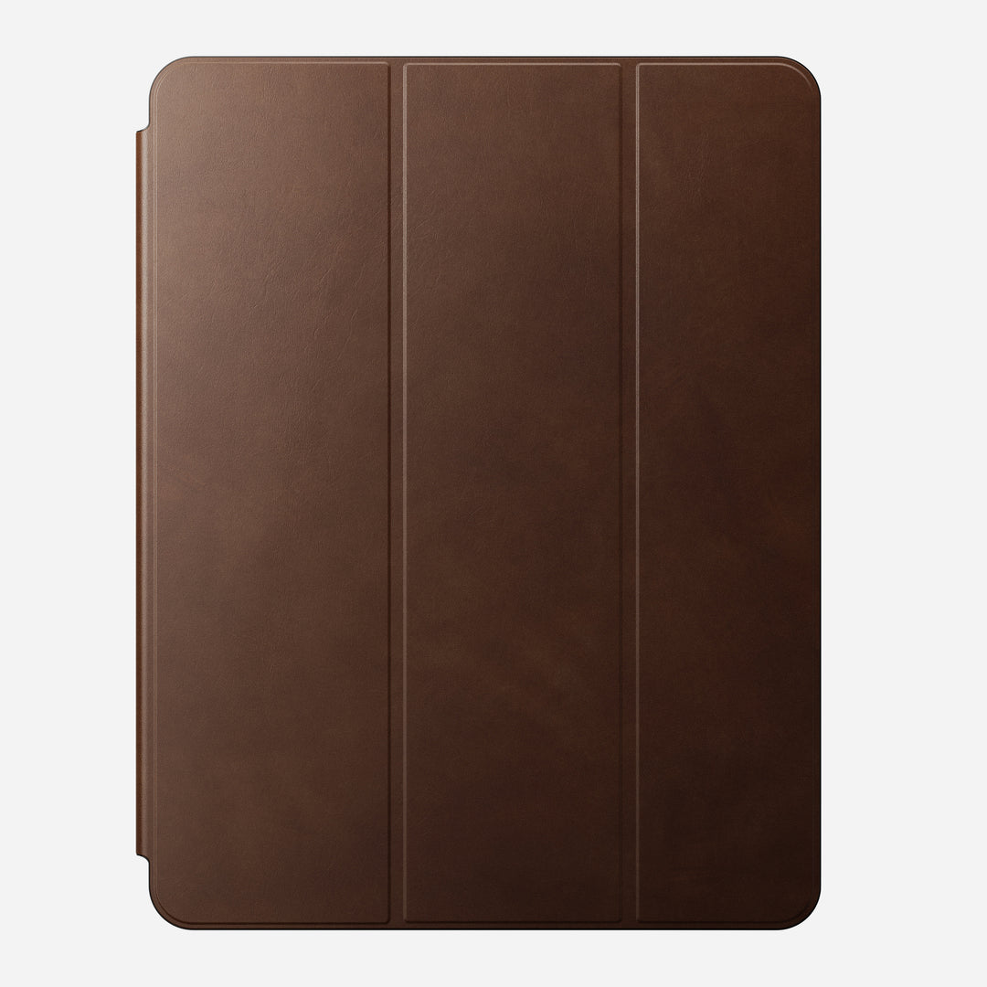 Leather Folio - iPad Pro 12.9 (6th Gen) | Brown | Nomad Leather | Magnetic - Image 2