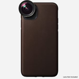Rugged Leather Moment Case for iPhone 11 Pro Max, Brown