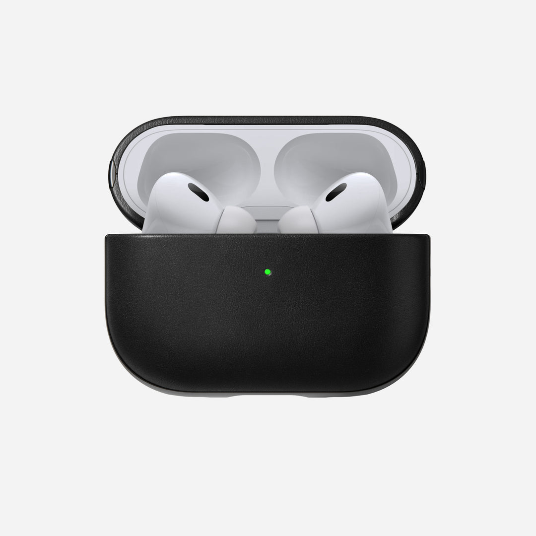 Modern Leather Case - AirPods Pro (2nd Gen) | Black | Nomad Leather
