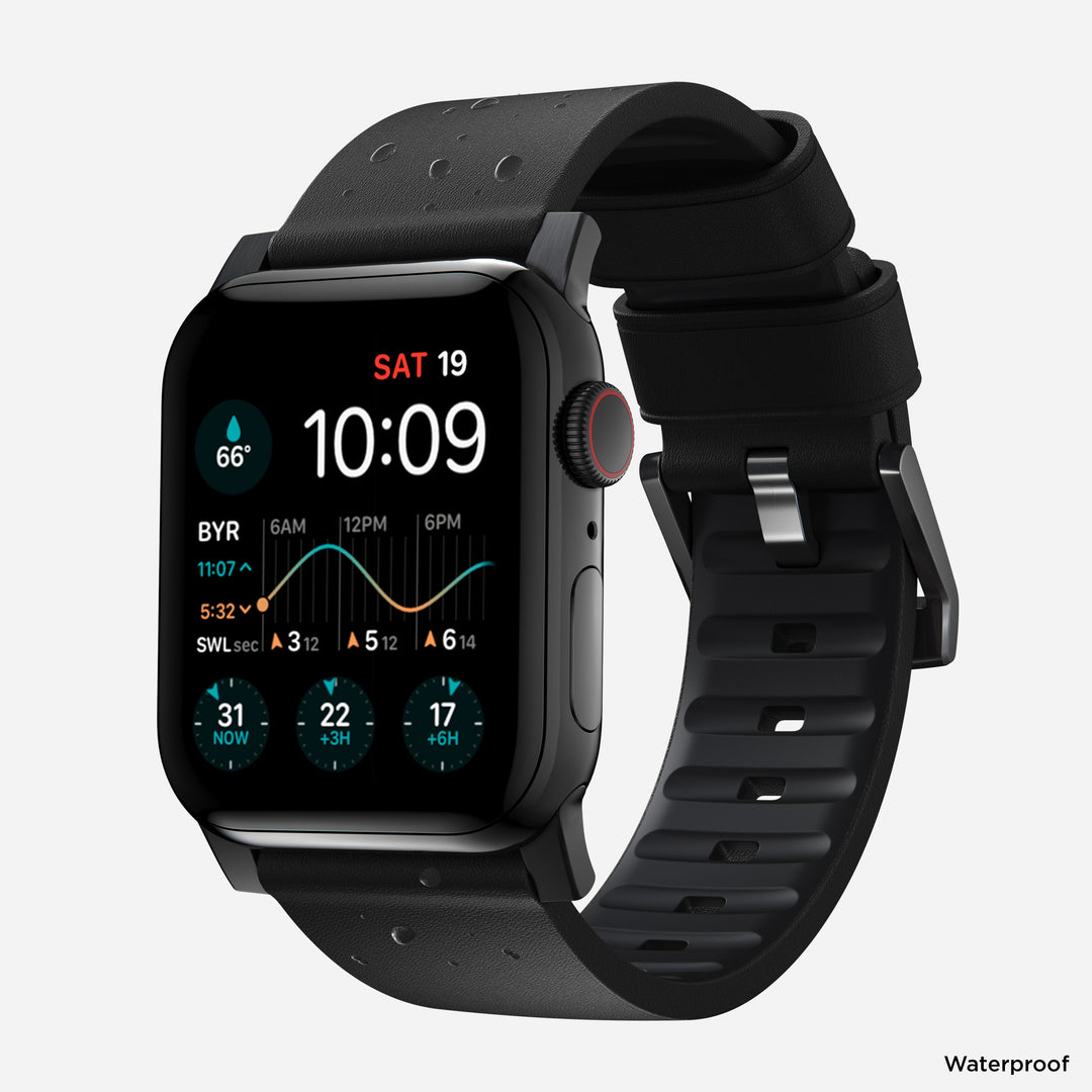 Active Band Pro 45mm - Black Hardware - Waterproof Leather - Image 2