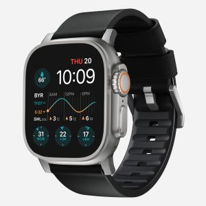 Active Band Pro 45mm - Silver Hardware - Waterproof Leather