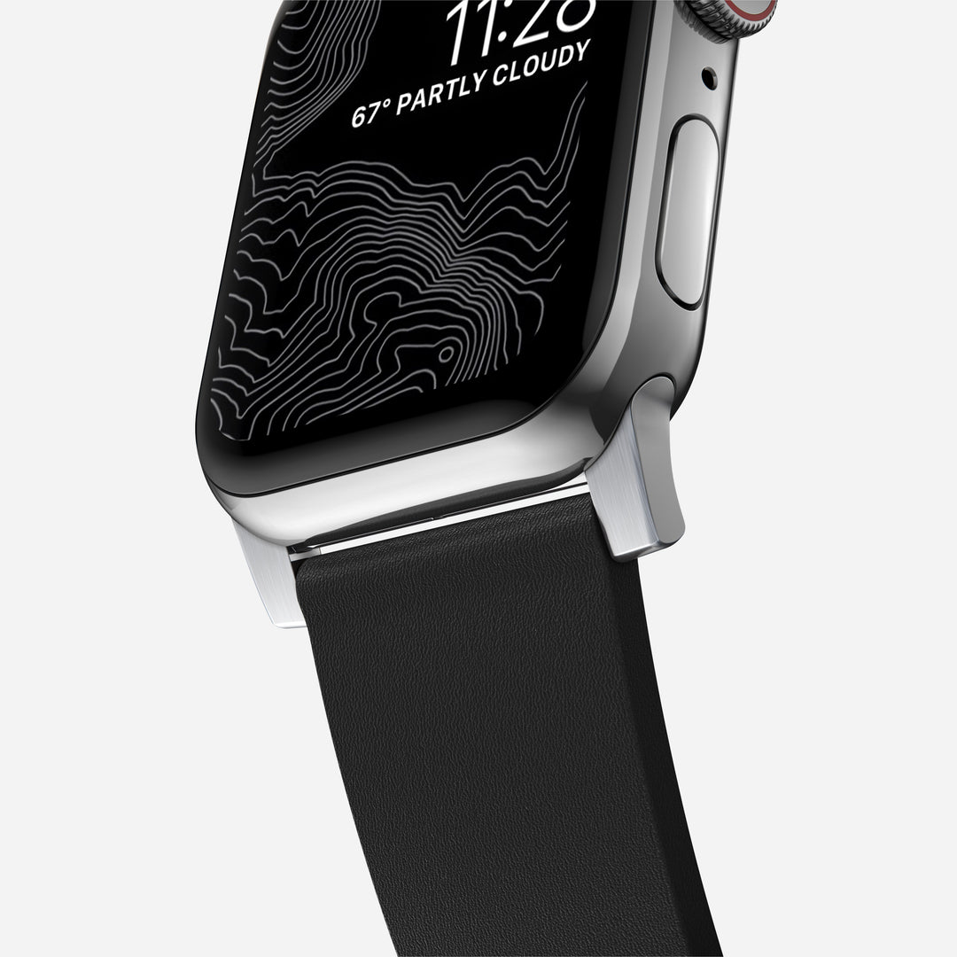 Active Band Pro 45mm - Silver Hardware - Waterproof Leather - Image 6