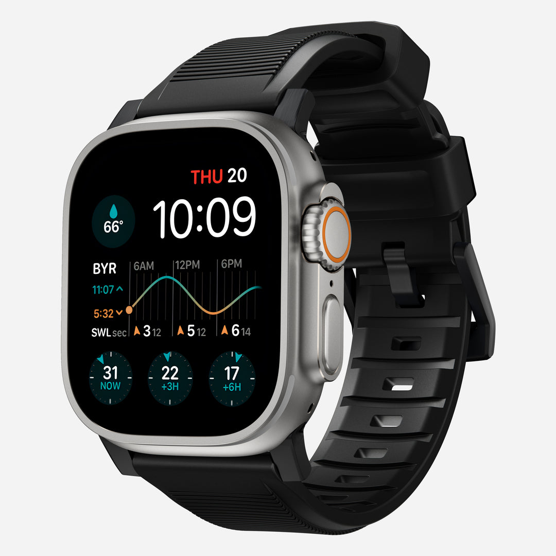 Rugged Band - 46mm/49mm | Black Hardware NOMAD® - Image 9