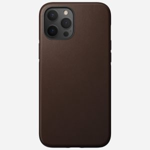 Modern Leather Case - iPhone 12 Pro Max | Rustic Brown | Horween®