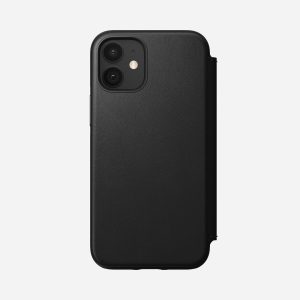 Modern Leather Folio - iPhone 12 Mini | Black | Horween®
