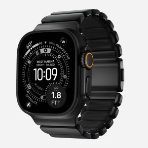 Stratos Band - 49mm | Black Titanium | Black FKM
