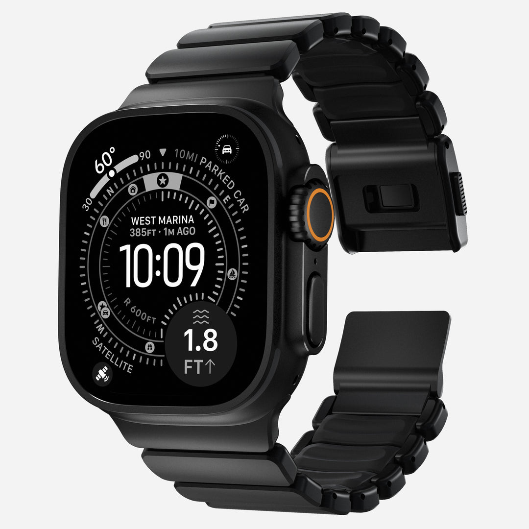 Stratos Band - 49mm | Black Titanium | Black FKM - Image 5