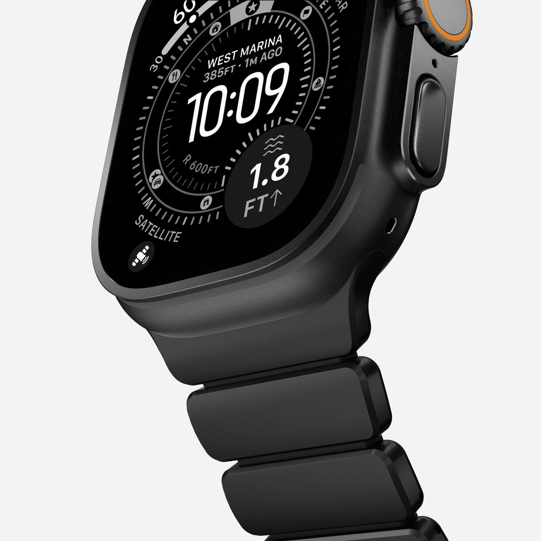 Stratos Band - 49mm | Black Titanium | Black FKM - Image 9