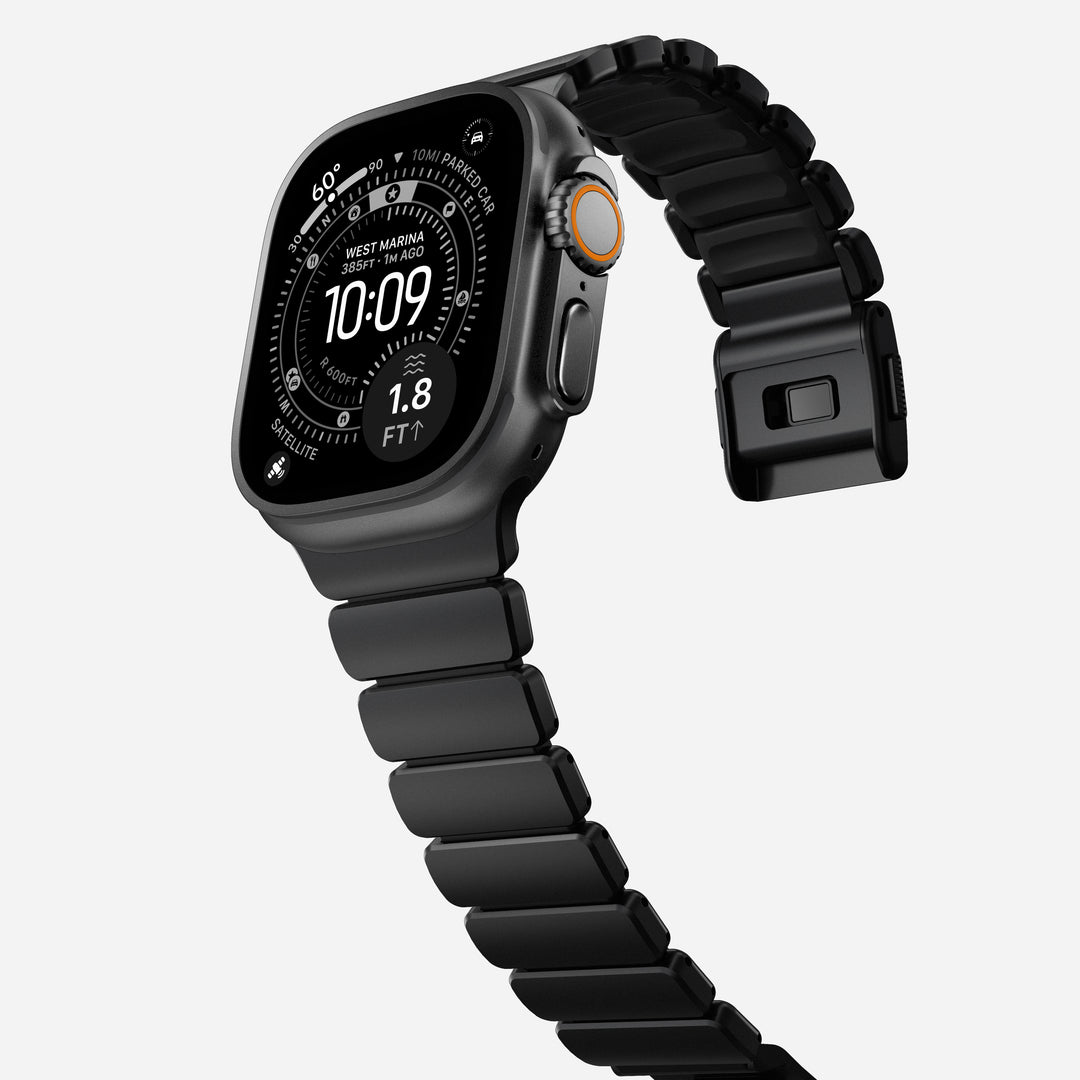 Stratos Band - 49mm | Black Titanium | Black FKM - Image 7