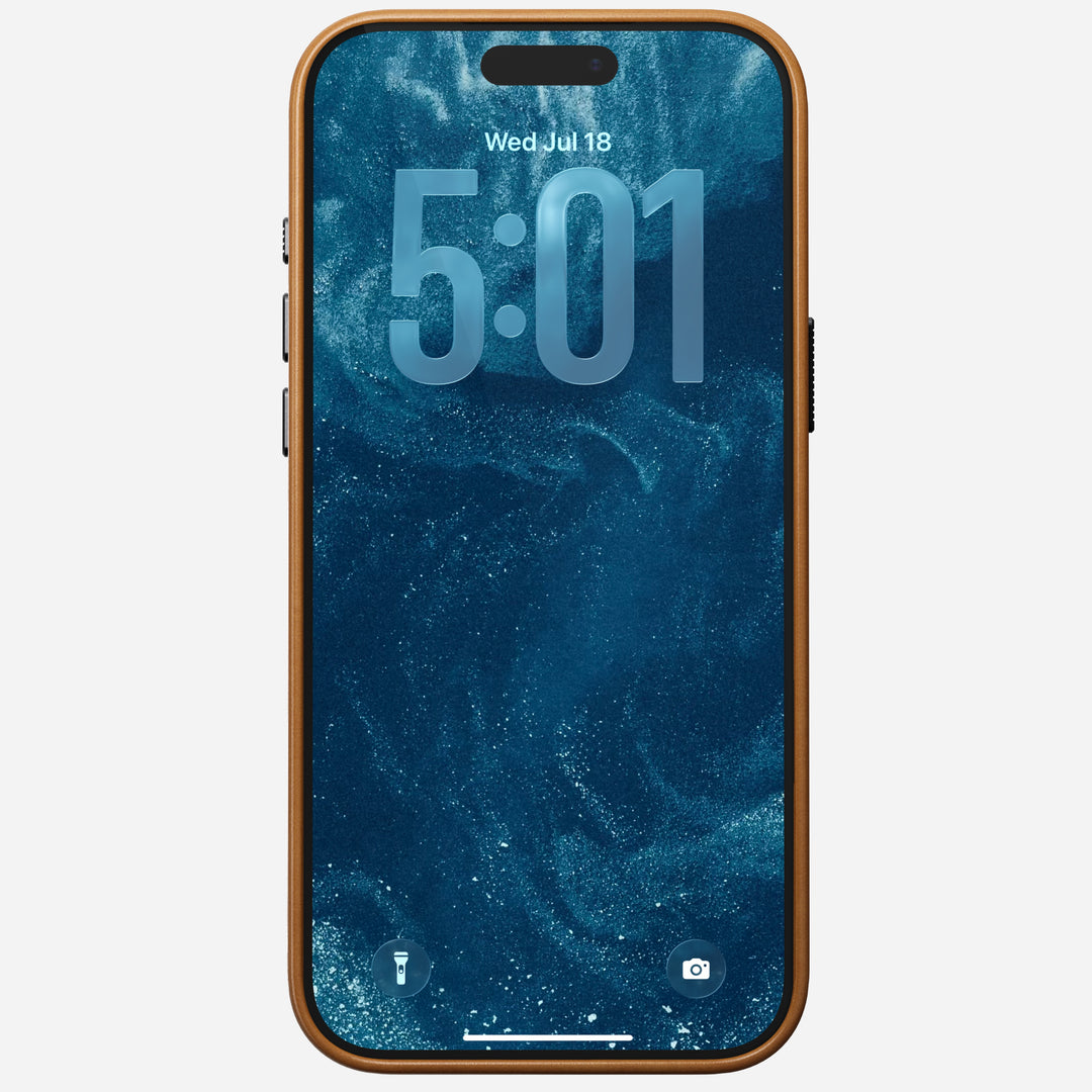 Traditional Leather Case - iPhone 17 Pro Max | English Tan - C | Nomad Leather - Image 6