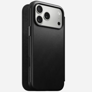 Modern Leather Folio - iPhone 17 Pro Max | Black | Nomad Leather