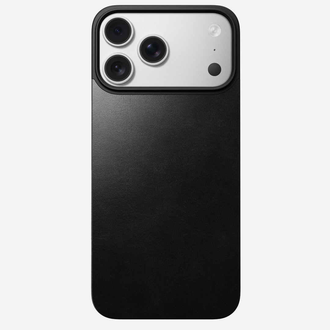 Magnetic Leather Back - iPhone 17 Pro Max | Black | Horween | MagSafe - Image 5