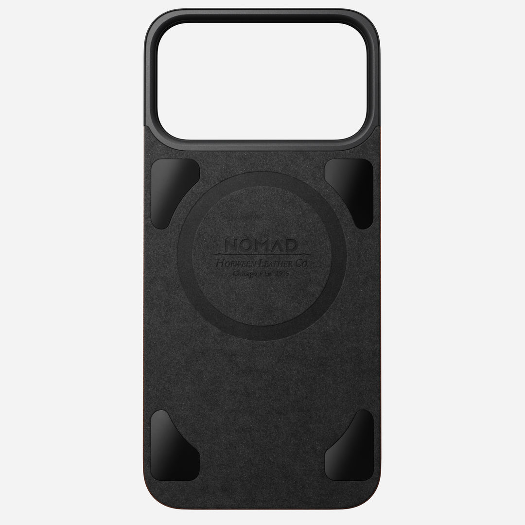 Magnetic Leather Back - iPhone 17 Pro Max | Rustic Brown | Horween | MagSafe - Image 4