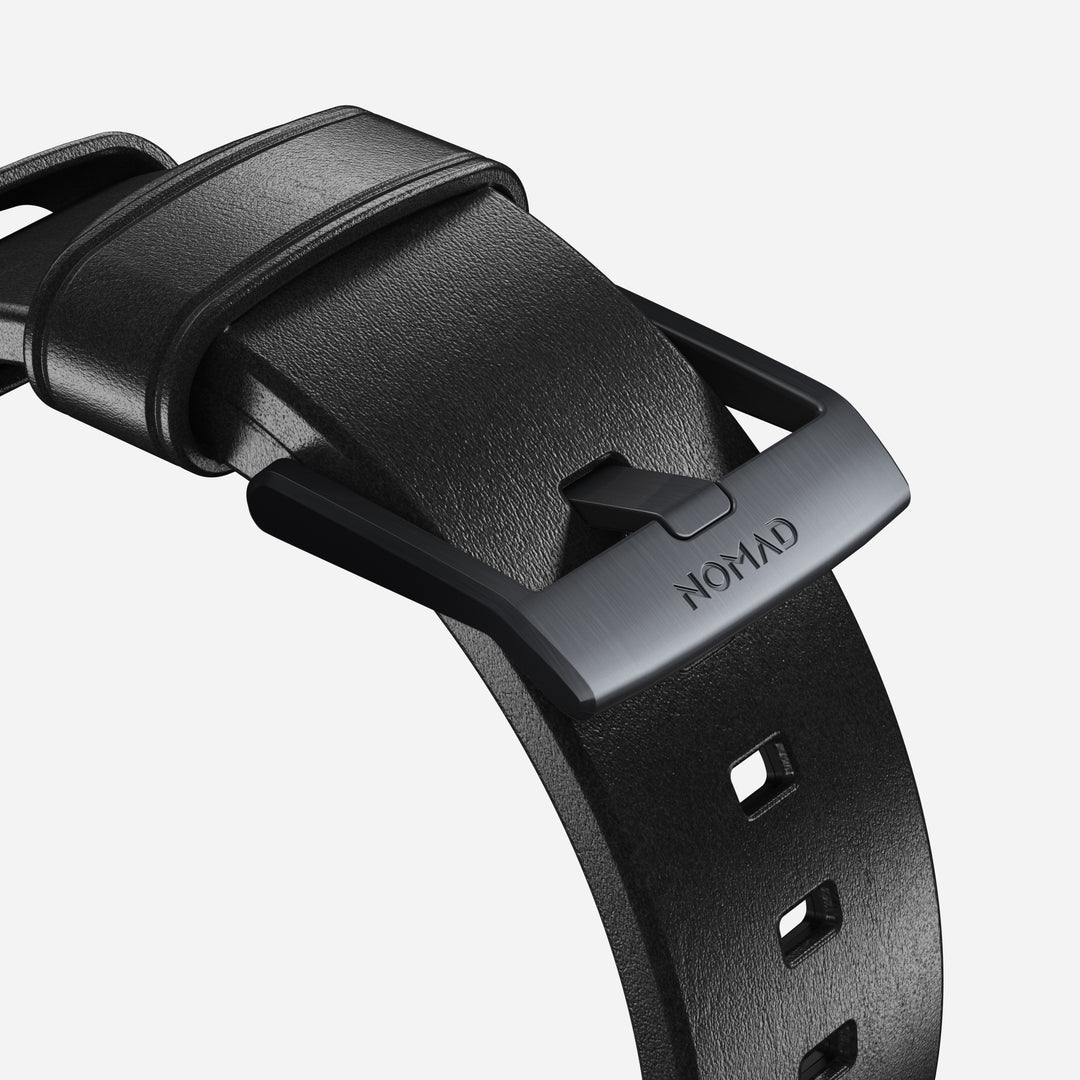 Active Band Pro - Pixel Watch | 45mm | Silver Hardware | Horween Black - Image 5