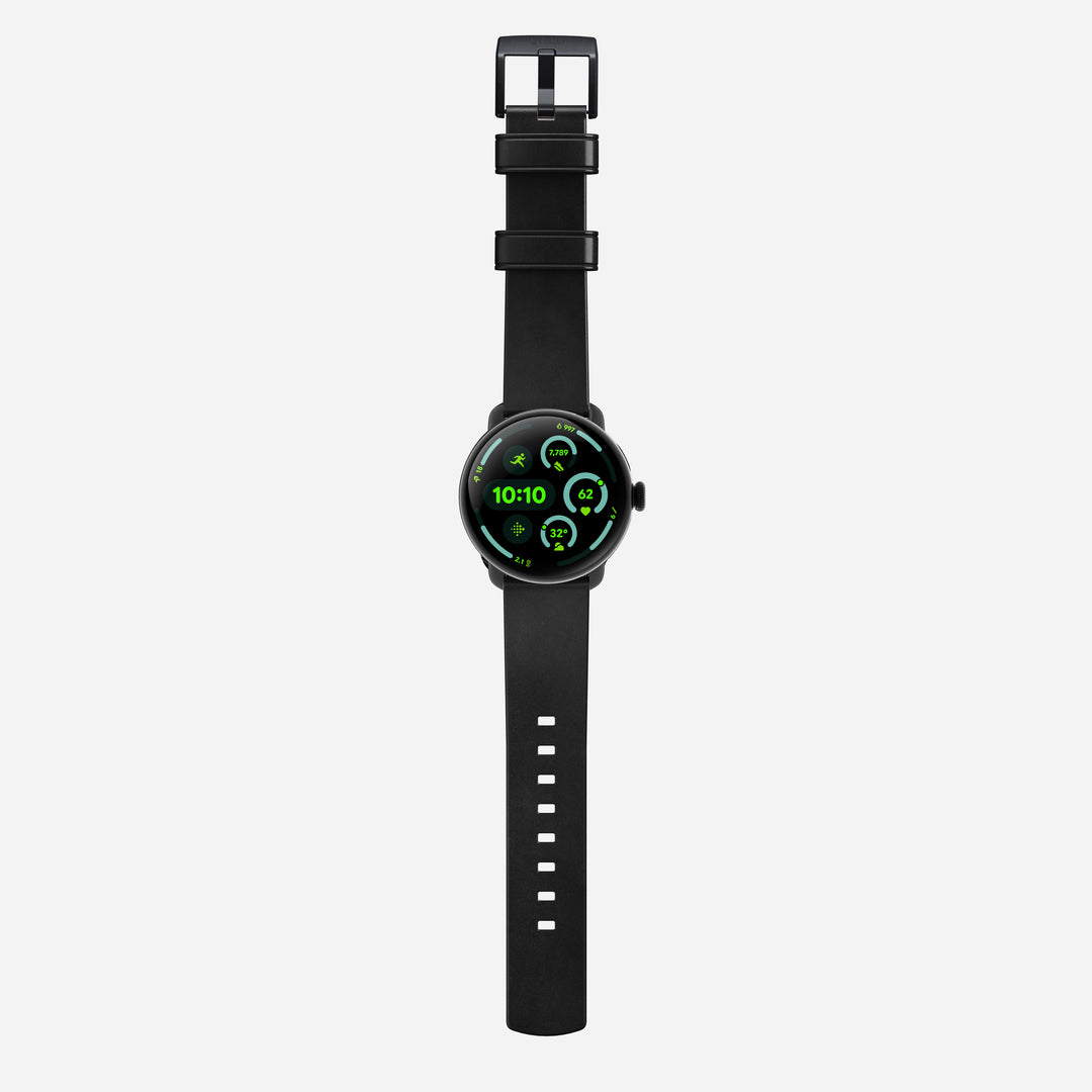 Active Band Pro - Pixel Watch | 45mm | Silver Hardware | Horween Black - Image 7