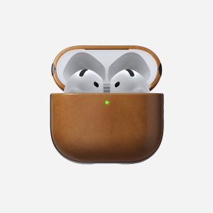 Modern Leather Case - Airpods 4 | English Tan-C | Camino Leather