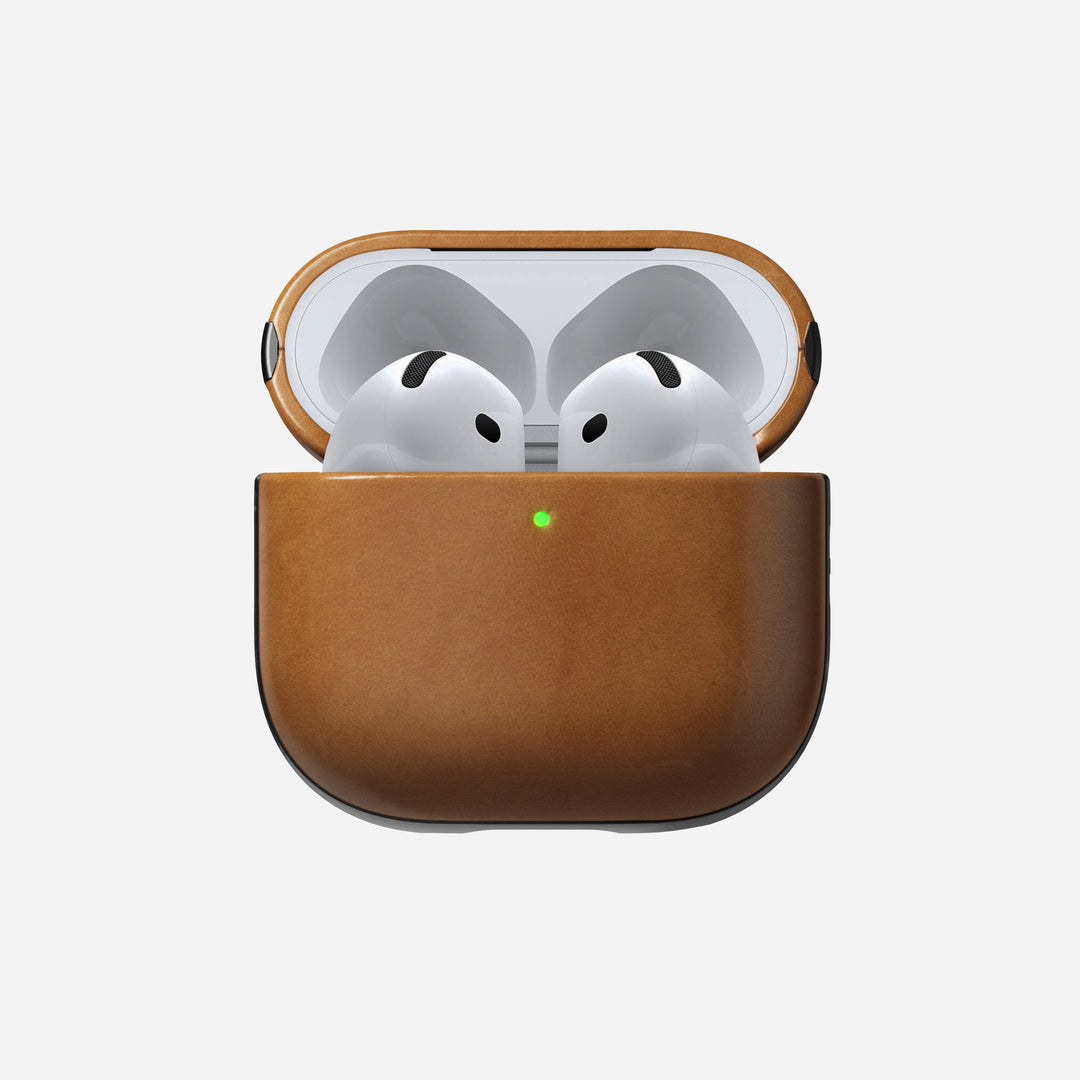 Modern Leather Case - Airpods 4 | English Tan-C | Camino Leather