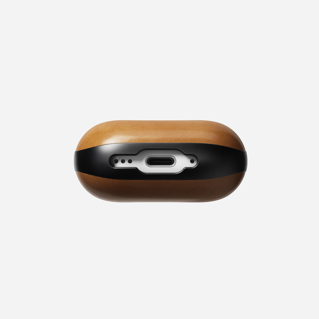 Modern Leather Case - Airpods 4 | English Tan-C | Camino Leather - Image 7