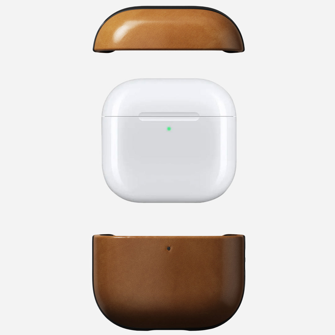 Modern Leather Case - Airpods 4 | English Tan-C | Camino Leather - Image 10