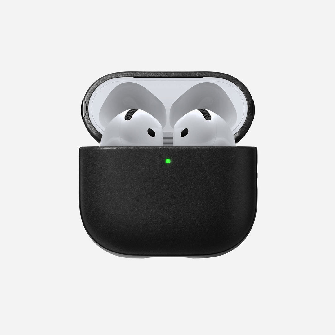 Modern Leather Case - Airpods 4 | Black | Camino Leather
