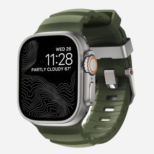 Rocky Point Band - 46mm/49mm | Forest | Natural Hardware
