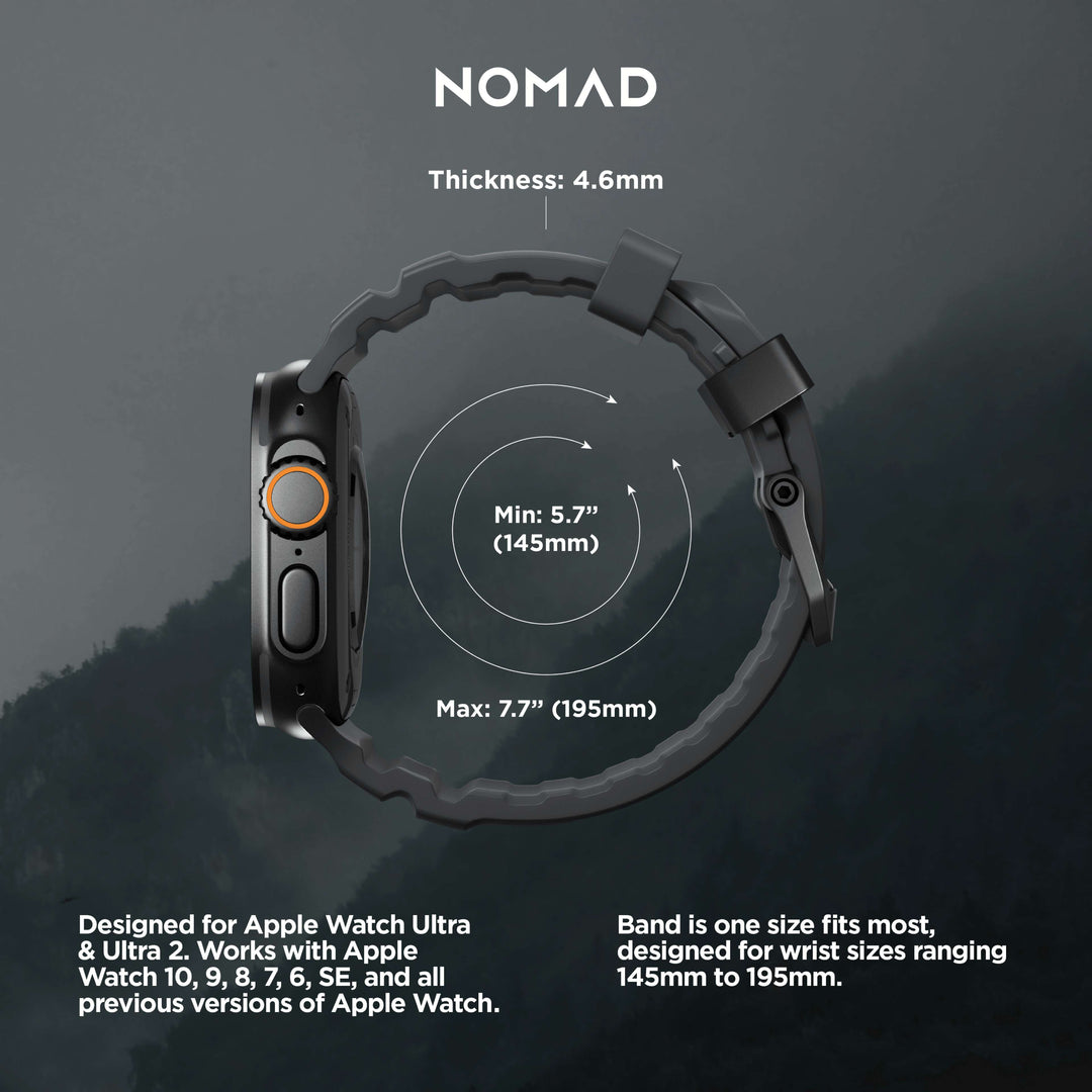 Rocky Point Band - 46mm/49mm | Storm | Black Hardware - Image 3