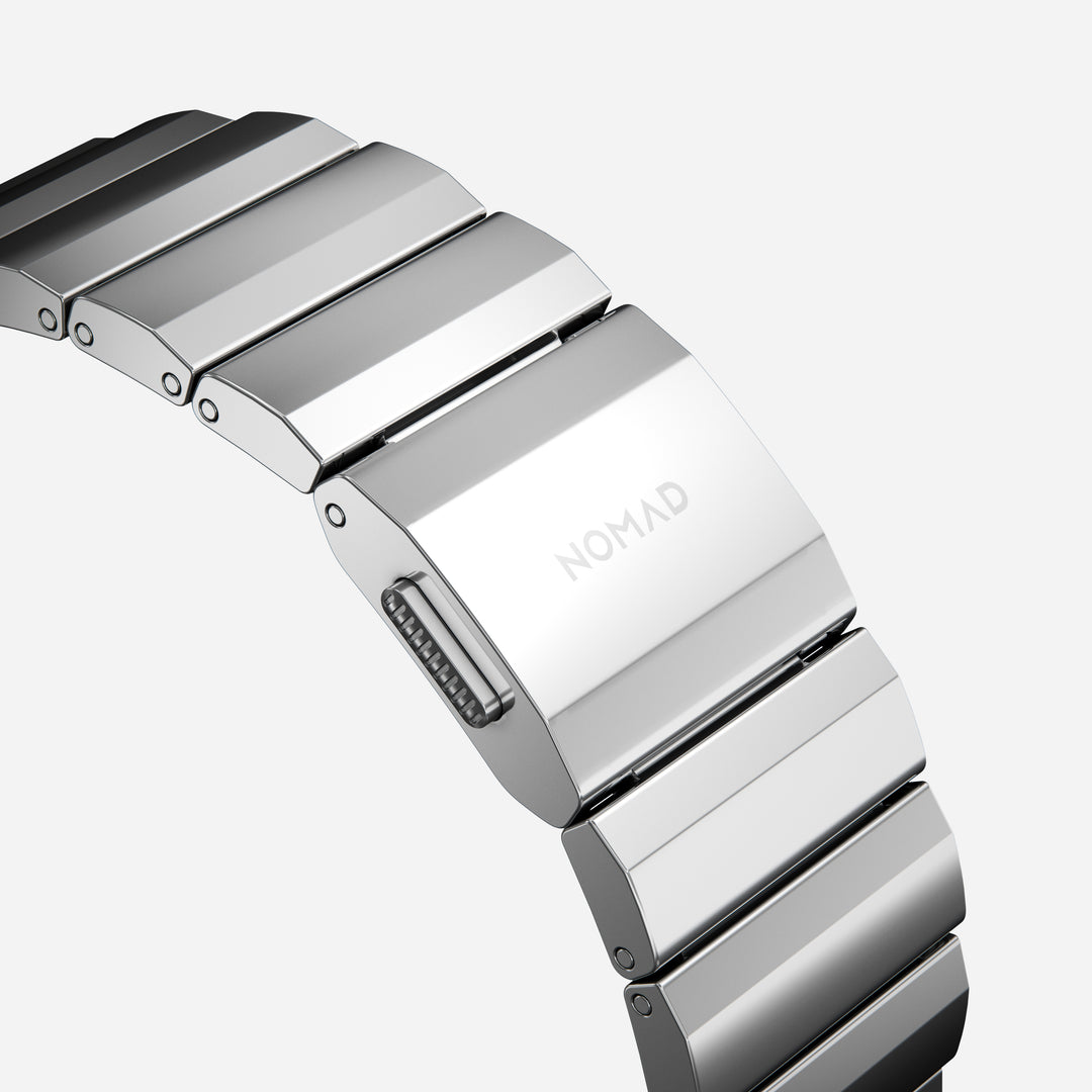 Steel Band - 46mm/49mm | Silver Hardware - Image 6