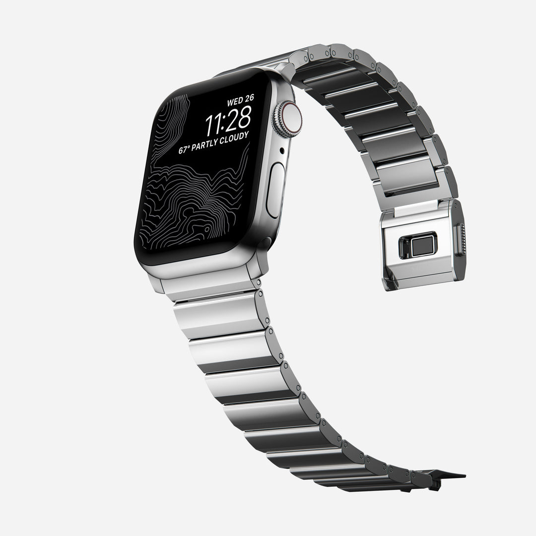 Steel Band - 46mm/49mm | Silver Hardware - Image 10