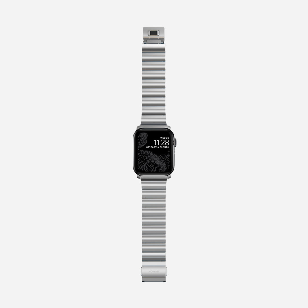 Steel Band - 46mm/49mm | Silver Hardware - Image 8